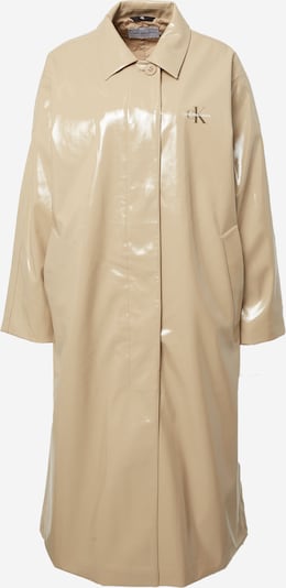 Demisezoninis paltas iš Calvin Klein Jeans, spalva – smėlio spalva, Prekių apžvalga