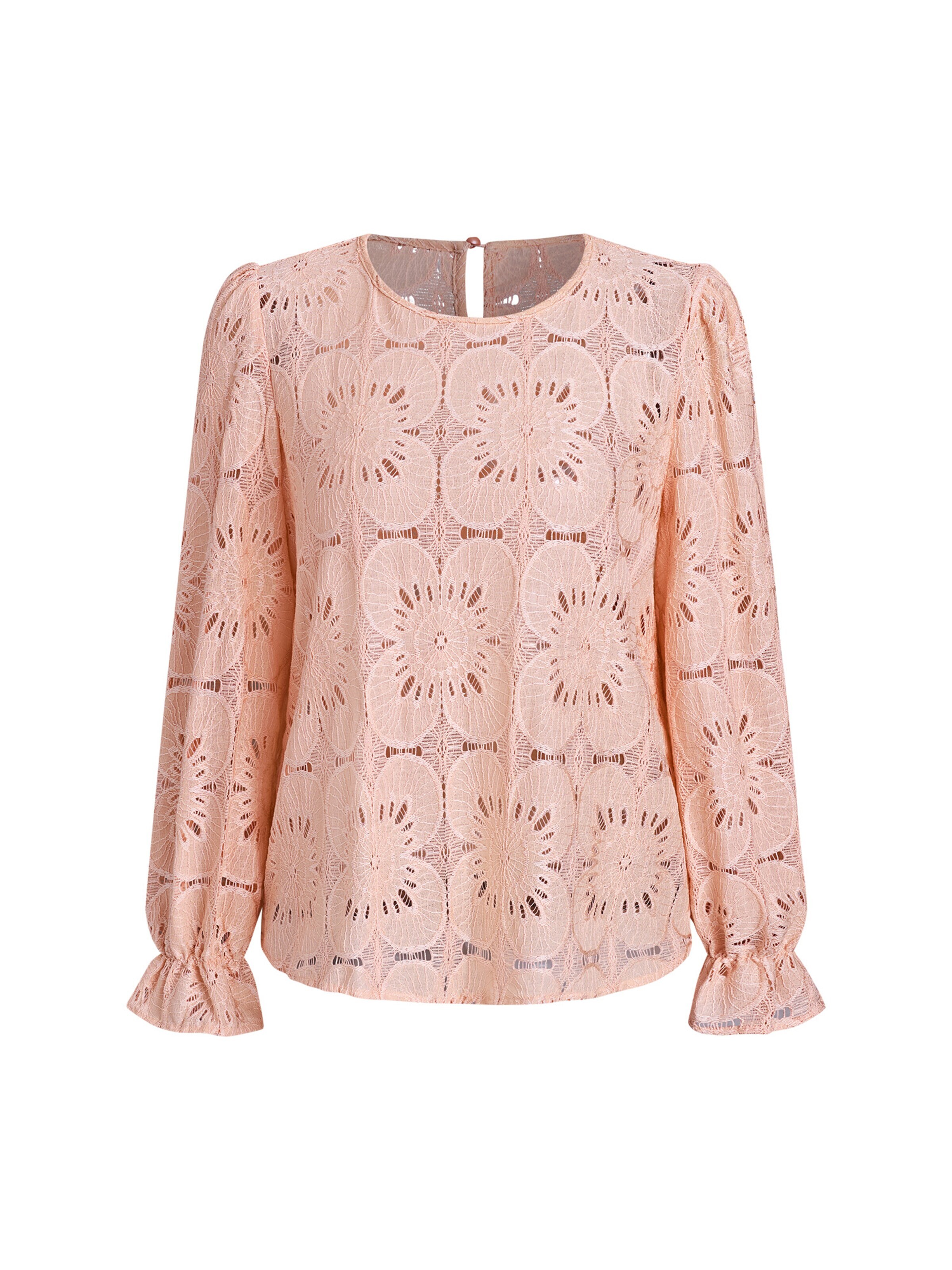 Cupshe Blouse in Pink: front