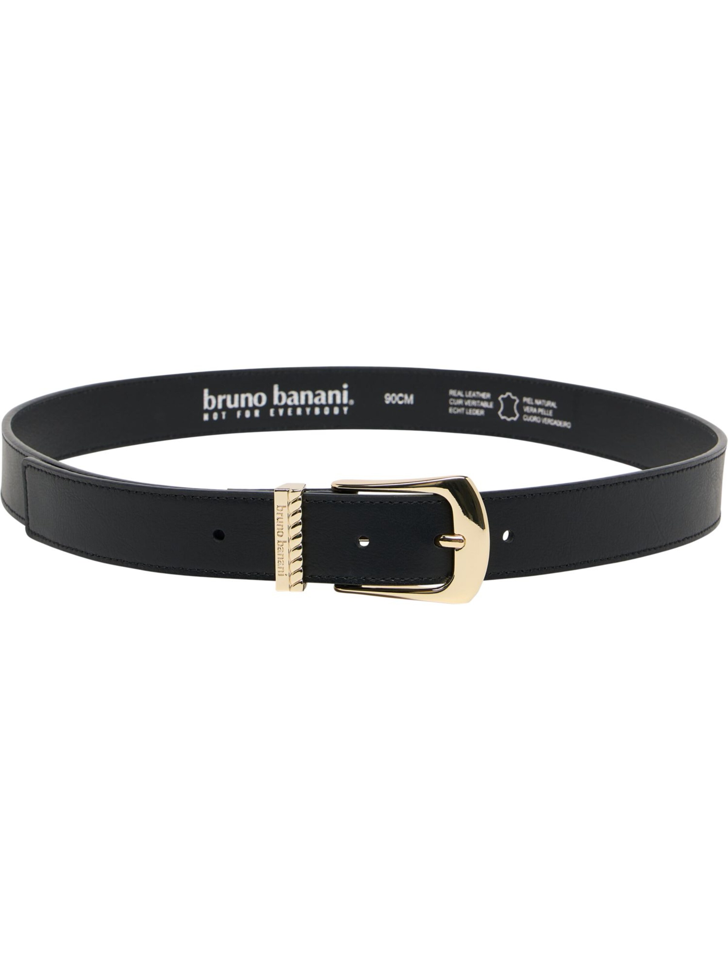 Bruno Banani Belt ' English ' in Black: front