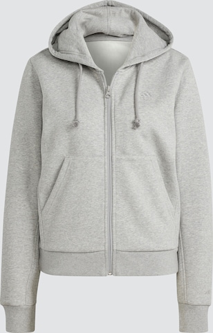 ADIDAS SPORTSWEAR Sweatjacke in Grau: predná strana