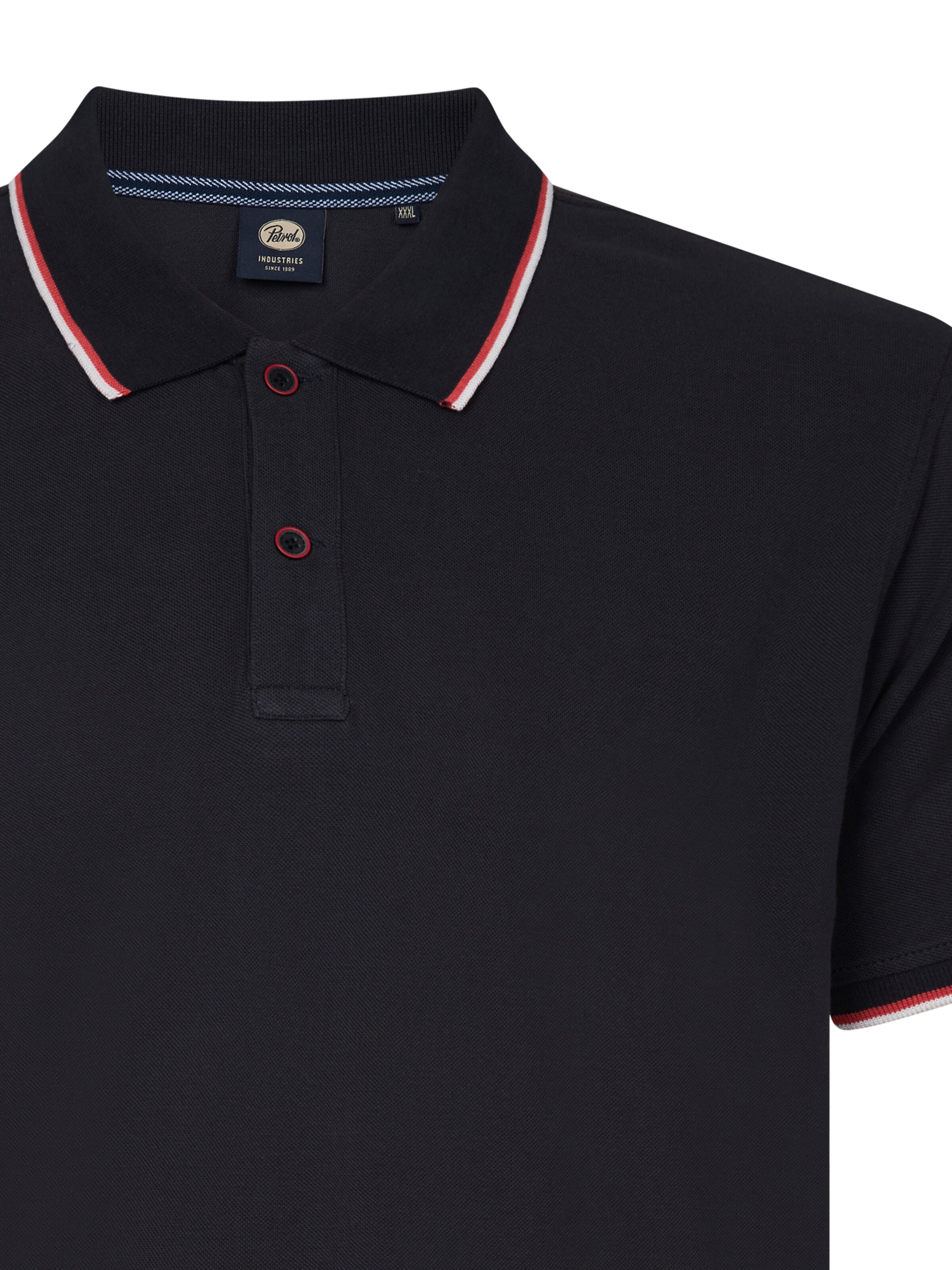 Petrol Industries Тениска в черно