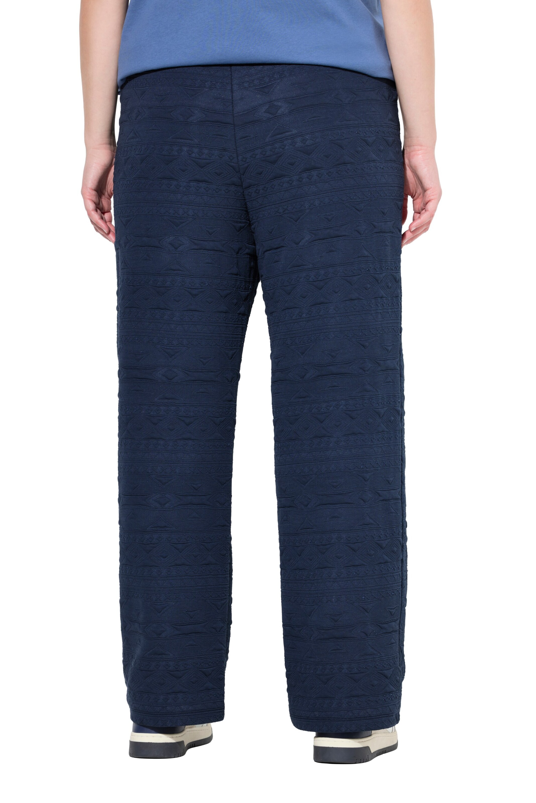 Ulla Popken Loose fit Trousers in Blue