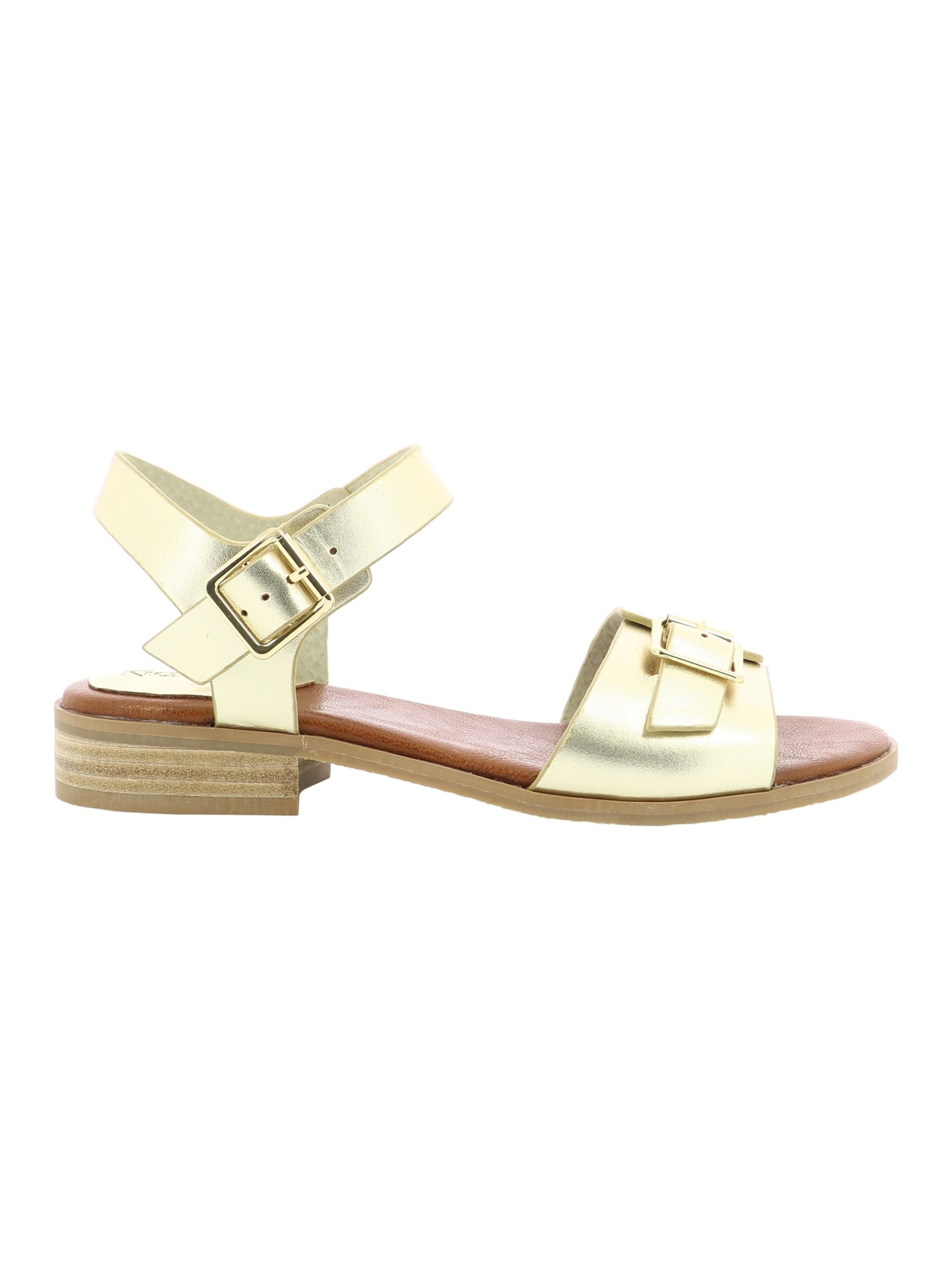 Kickers Sandals in Gold