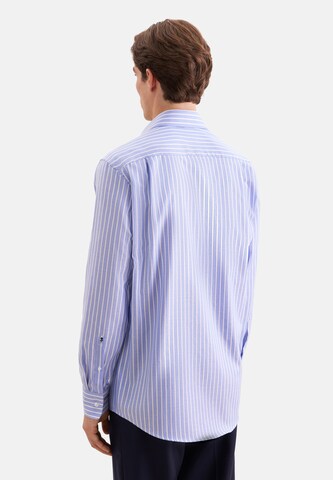 SEIDENSTICKER Regular Fit Businesshemd in Blau