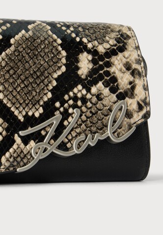 Karl Lagerfeld - Bolso de hombro 'K/SIGNATURE' en negro