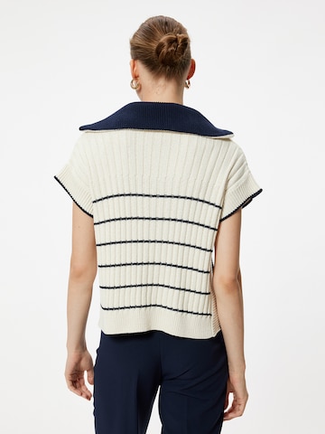Koton Gebreide bodywarmer in Beige