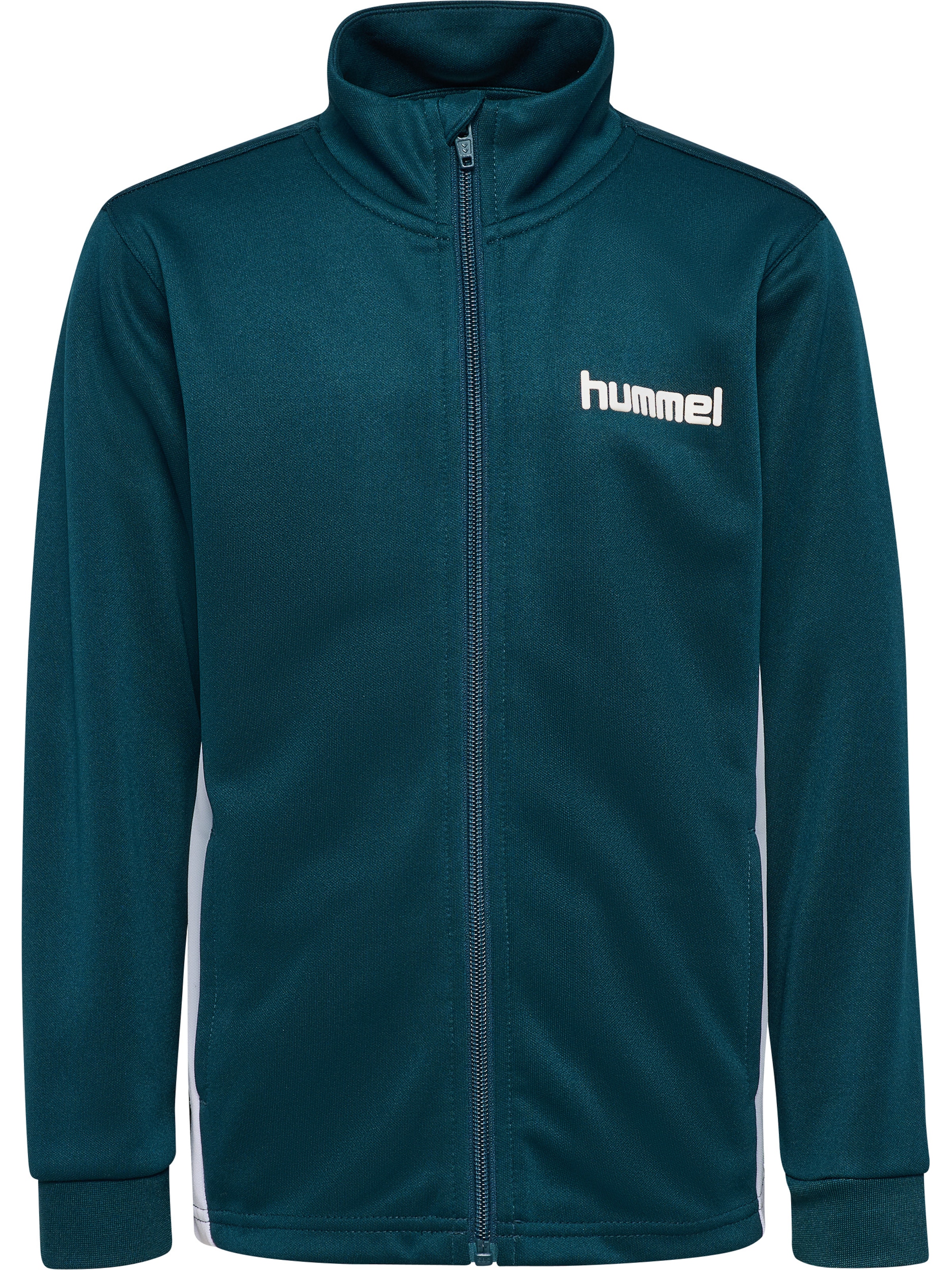 Hummel Sportjacke in Grün: Vorderseite
