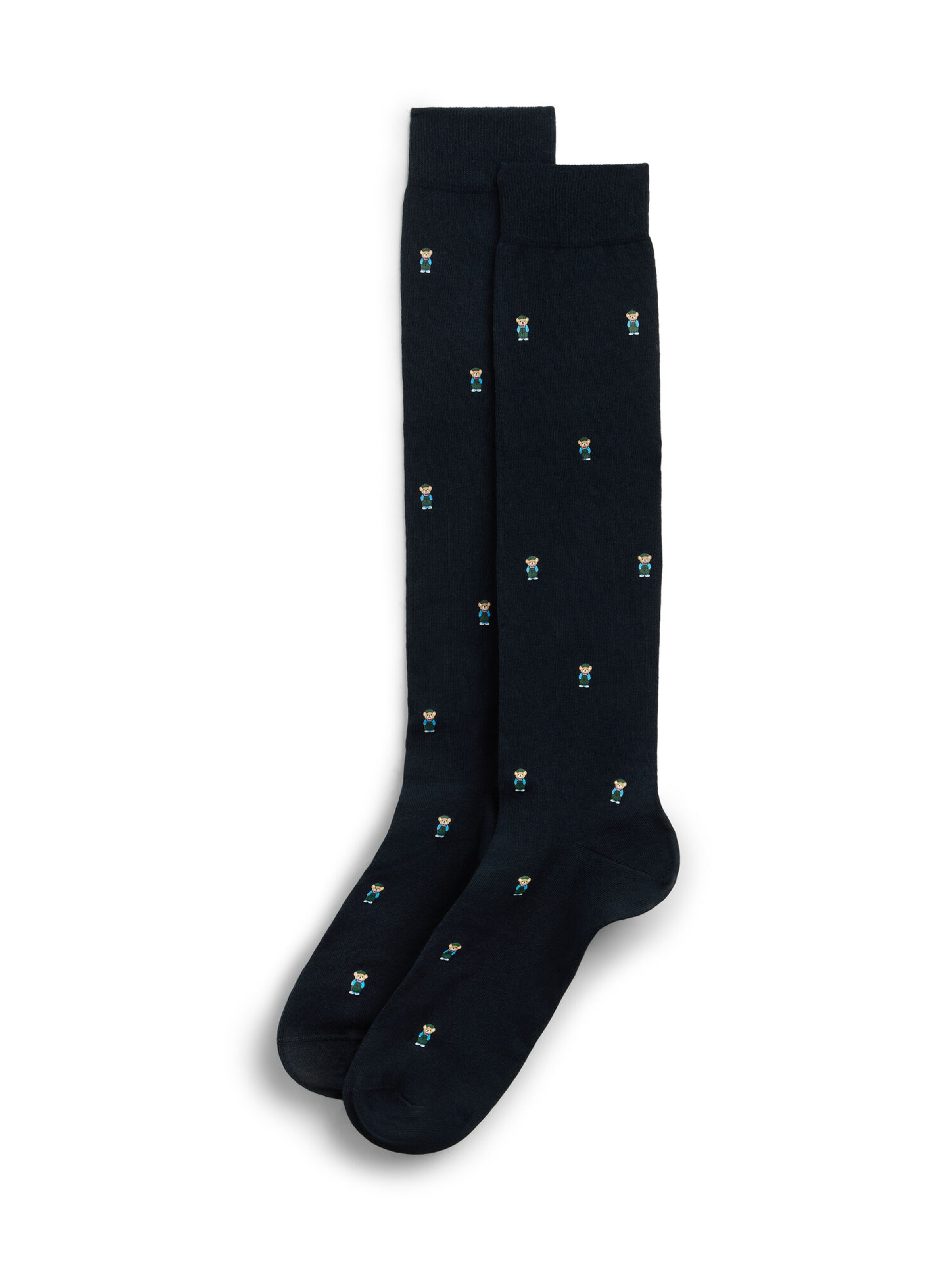 IUMAN Intimissimi Socks in Black: front