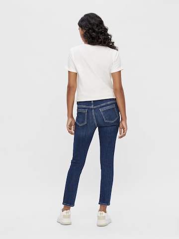 MAMALICIOUS Slimfit Jeans 'Hampshire' in Blauw