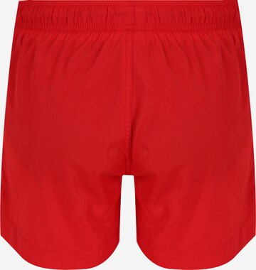 HUGO Badeshorts 'DOMINICA' in Rot