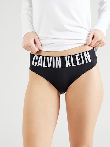 Calvin Klein Underwear Normální Kalhotky – černá: přední strana