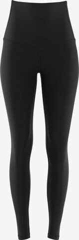 Winshape - Skinny Calças de desporto 'HWL112C' em preto: frente