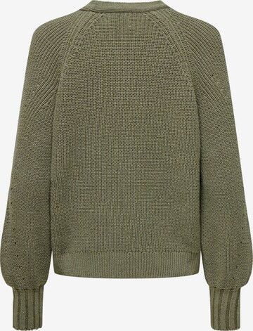 ONLY Knit Cardigan 'ELLA' in Green