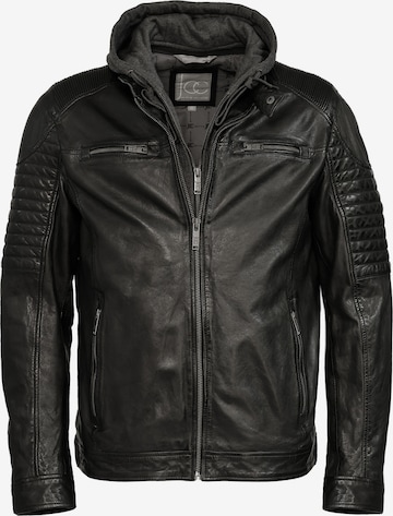 Veste mi-saison JCC en noir : devant