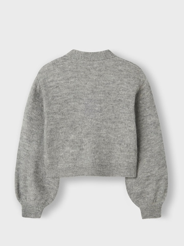 NAME IT Knit cardigan in Grey