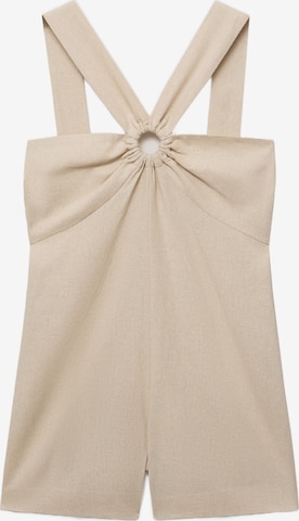 MANGOKombinezon 'SUPER' - bež boja: prednji dio