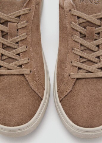 MANGO MAN Sneakers 'Metrosue' in Brown