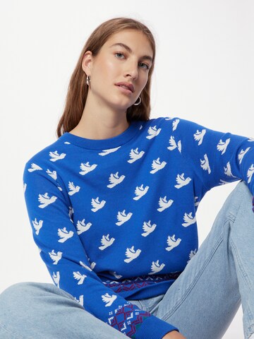 Pull-over 'Rudy' Iriedaily en bleu