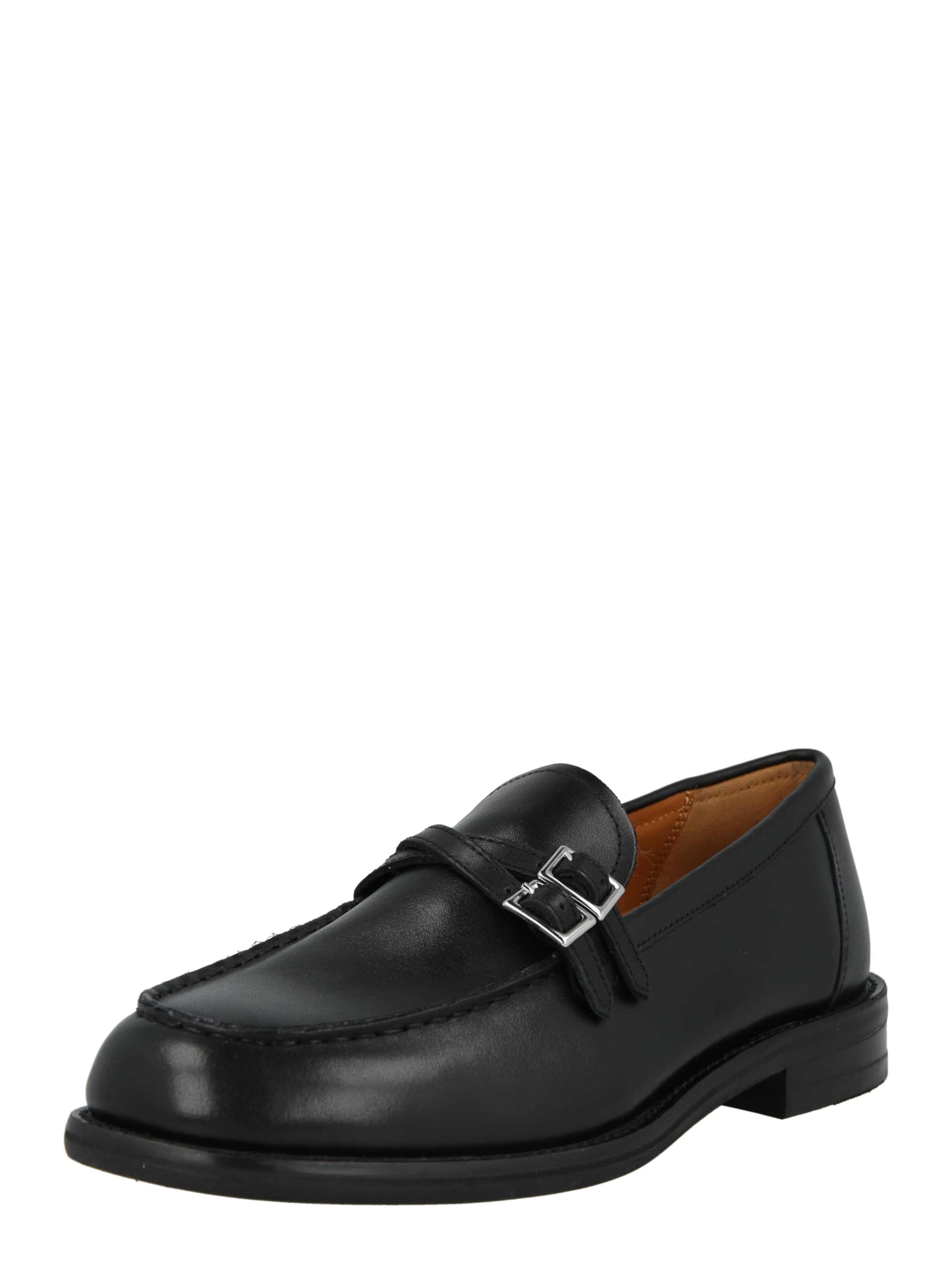 VAGABOND SHOEMAKERS Шлепанцы 'Linn' в Черный: спереди