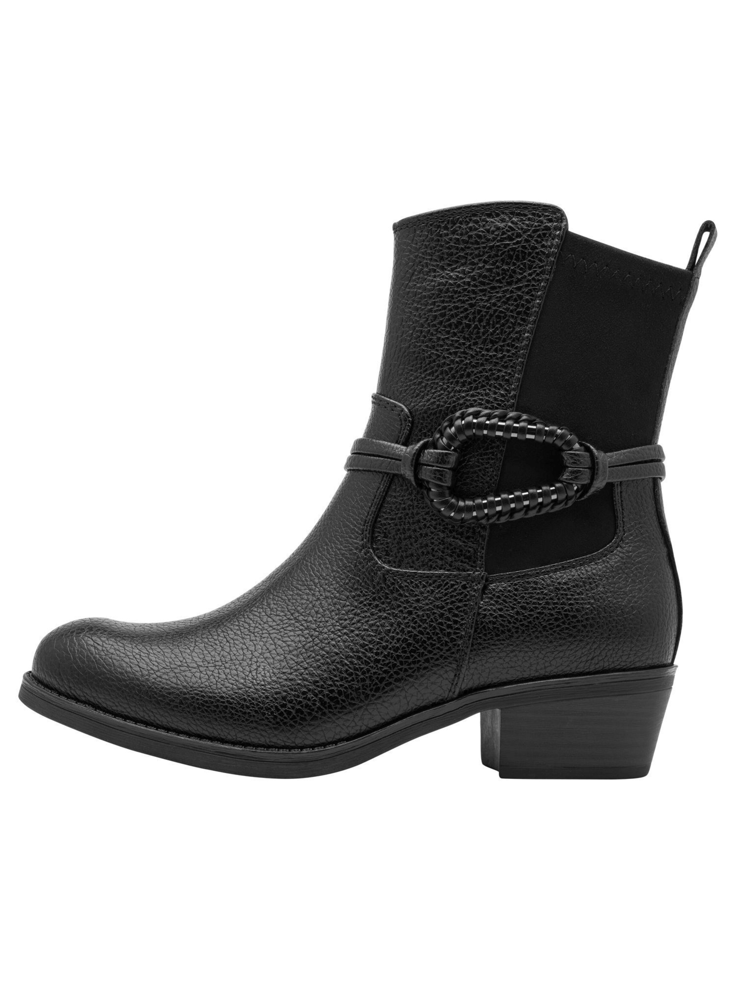 MARCO TOZZI Ankle Boots in Black