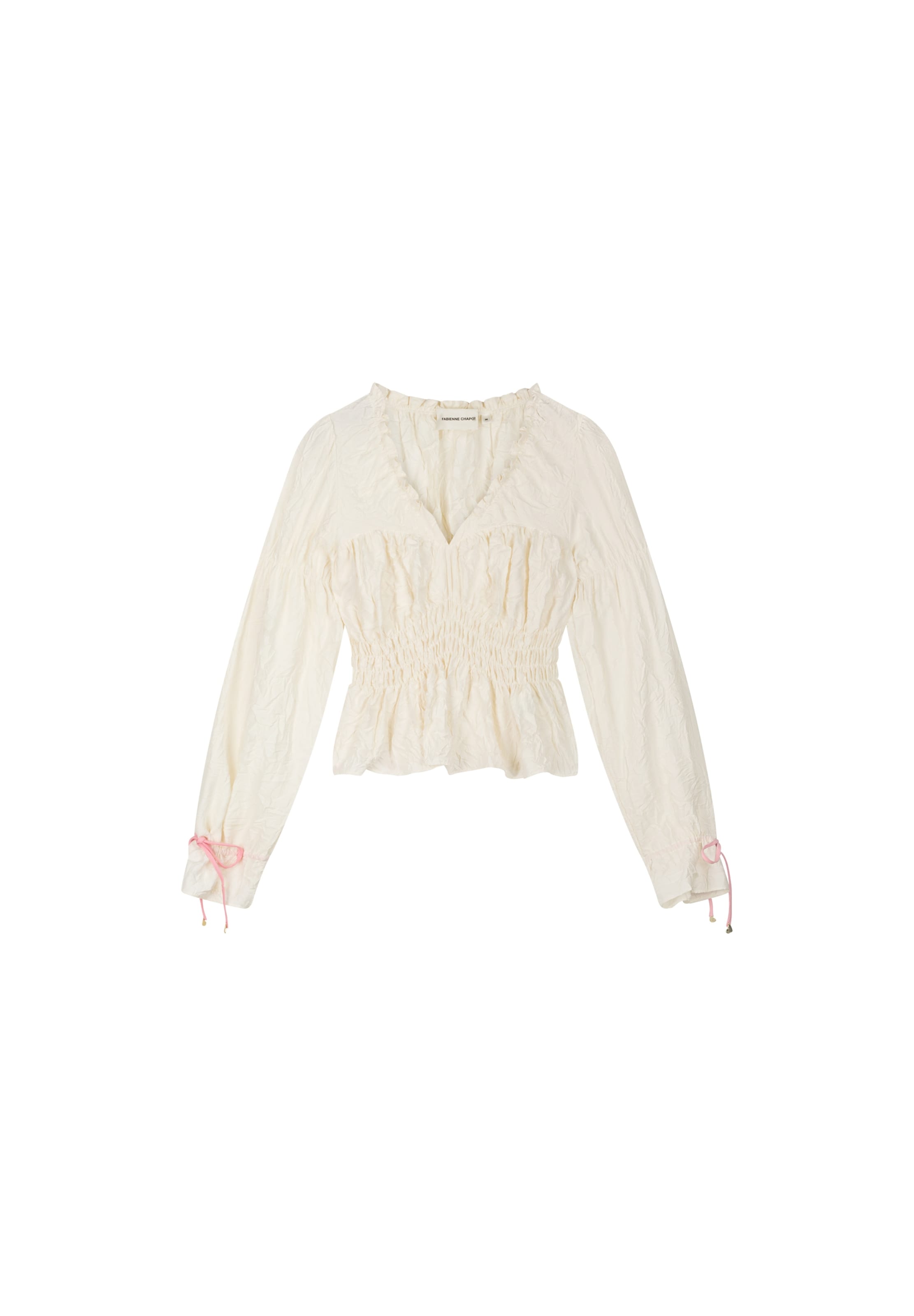 Chemisier Fabienne Chapot en beige : devant