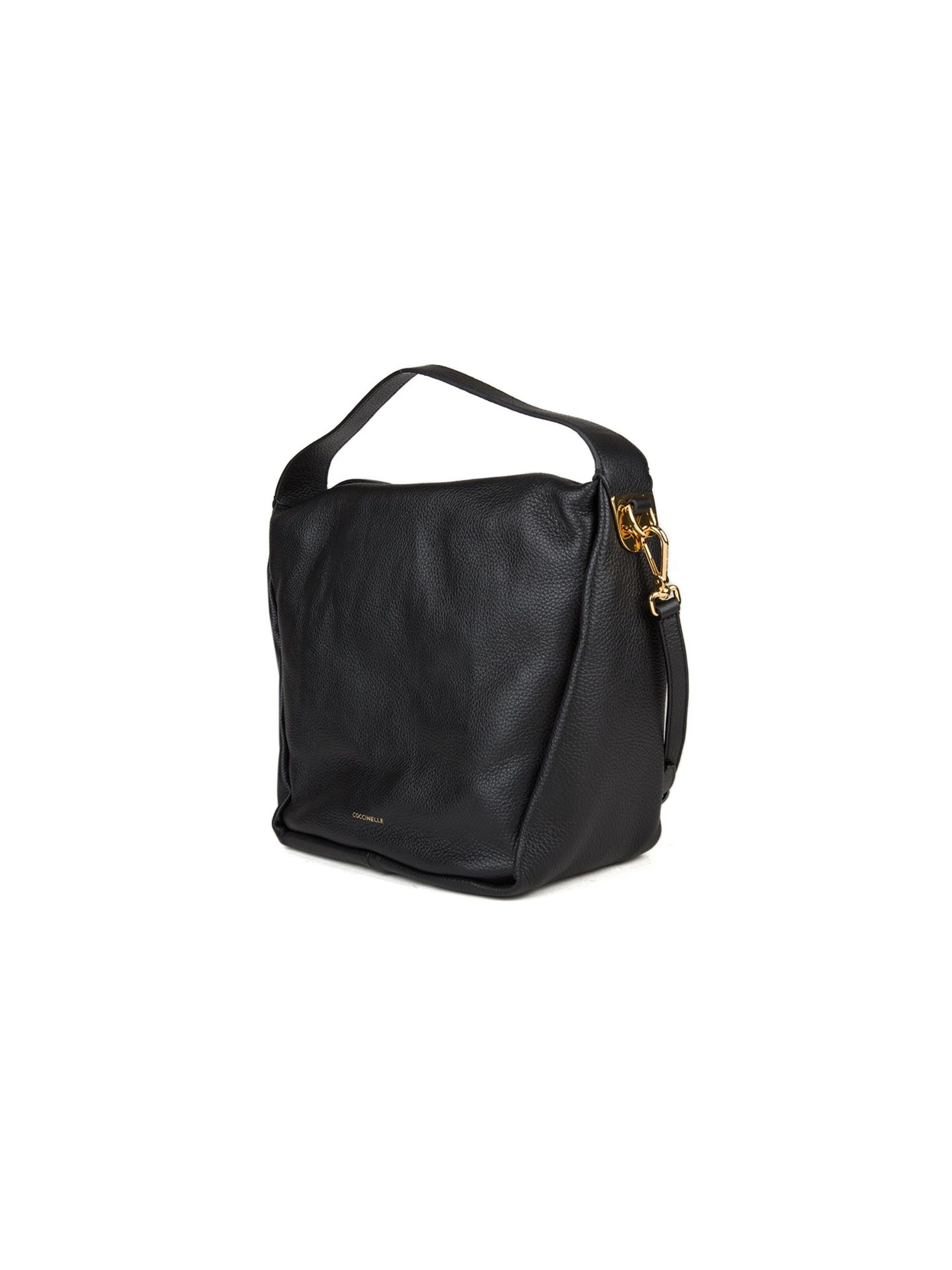 Coccinelle Schultertasche 'Coccinelle Shoulder Bag Warm Taupe'‌‌‌‌ in Schwarz