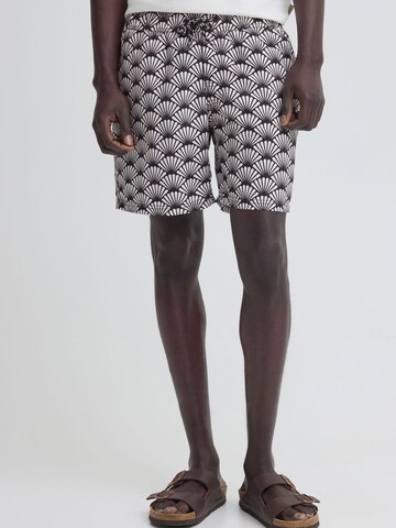 BLEND Zwembroek ' BHRadcliff Retro ' in Zwart: voorkant