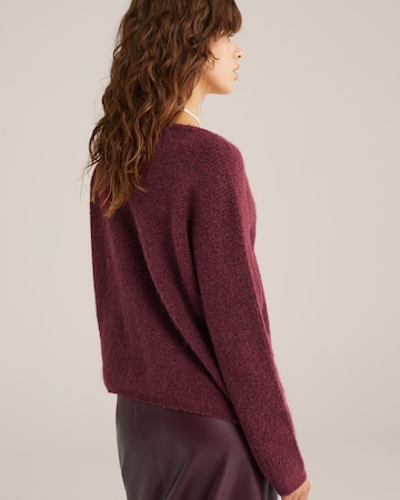 WE Fashion Cardigan i rød