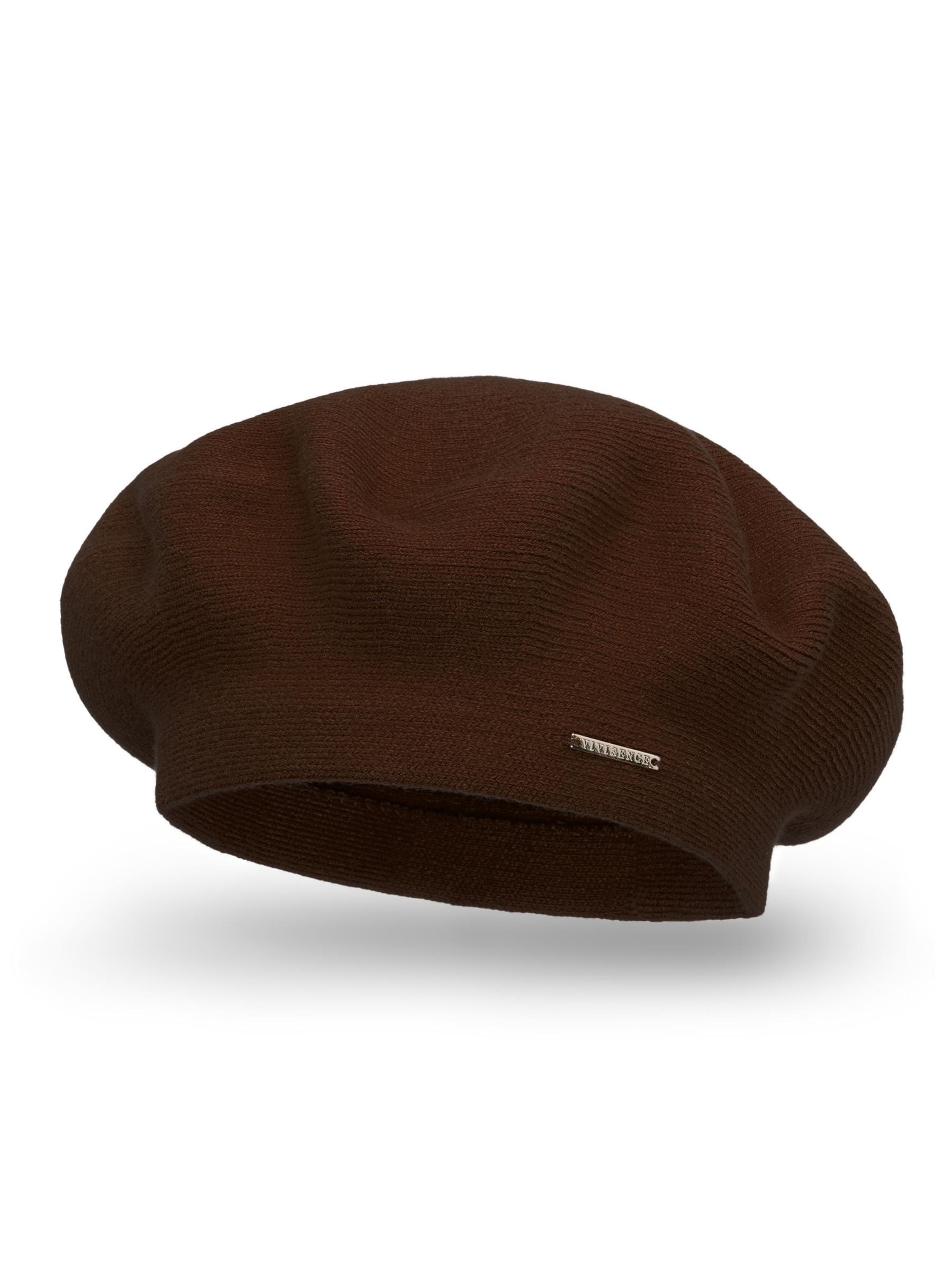 Vivisence Hat '7005' in Brown: front