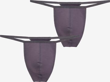 HOM G-String ' Plumes ' in Grau: Vorderseite