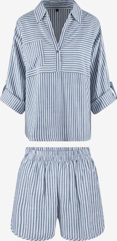 LingaDore Pajama in Blue: front