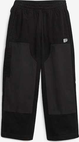 Wide leg Pantaloni 'Downtown' di PUMA in nero: frontale