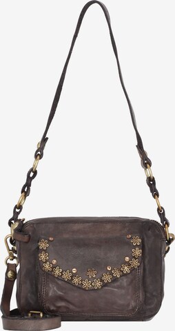 Campomaggi Shoulder Bag in Brown: front