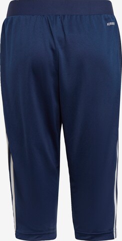 ADIDAS PERFORMANCE Slim fit Workout Pants in Blue