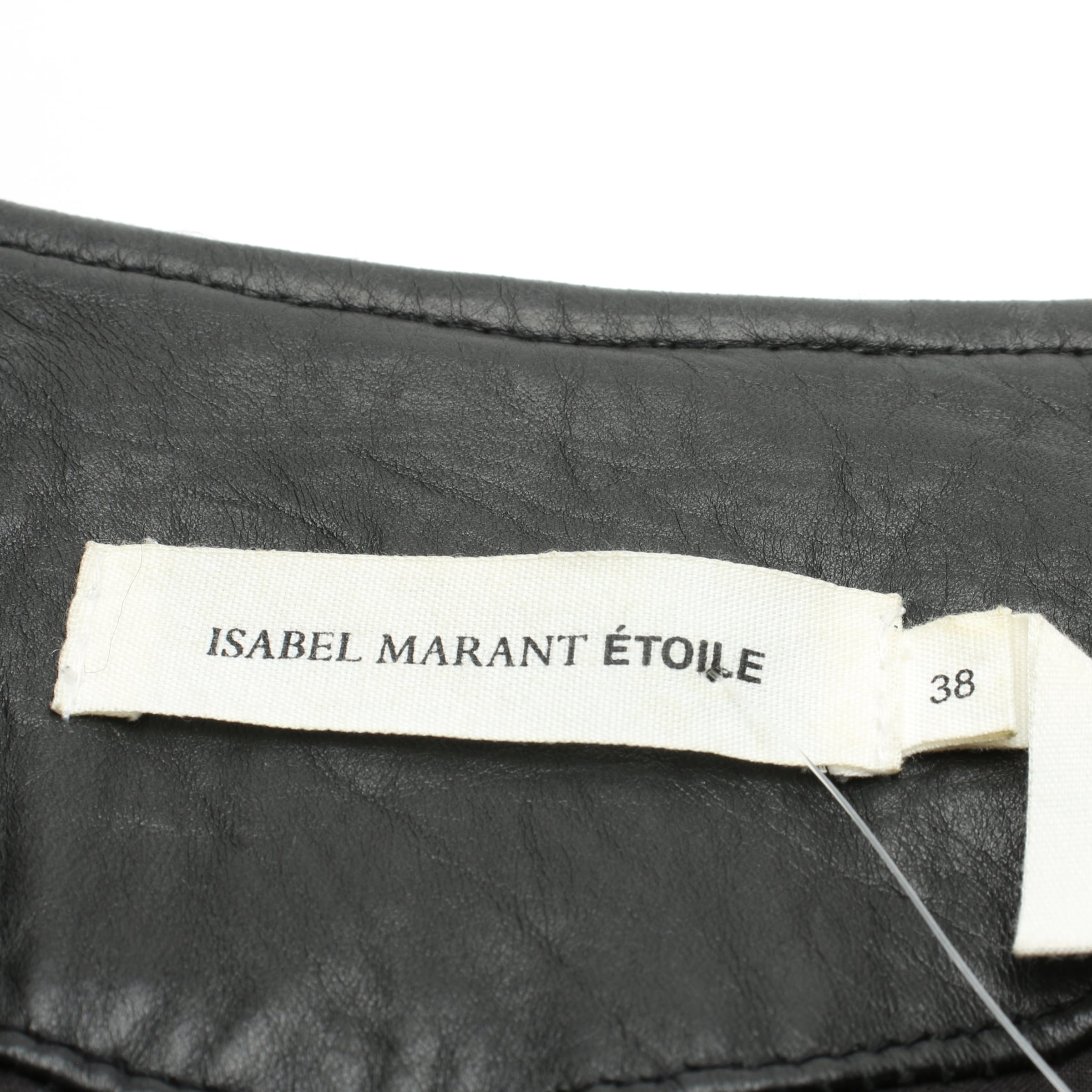 Isabel Marant Etoile Lederjacke / Ledermantel S in Grün