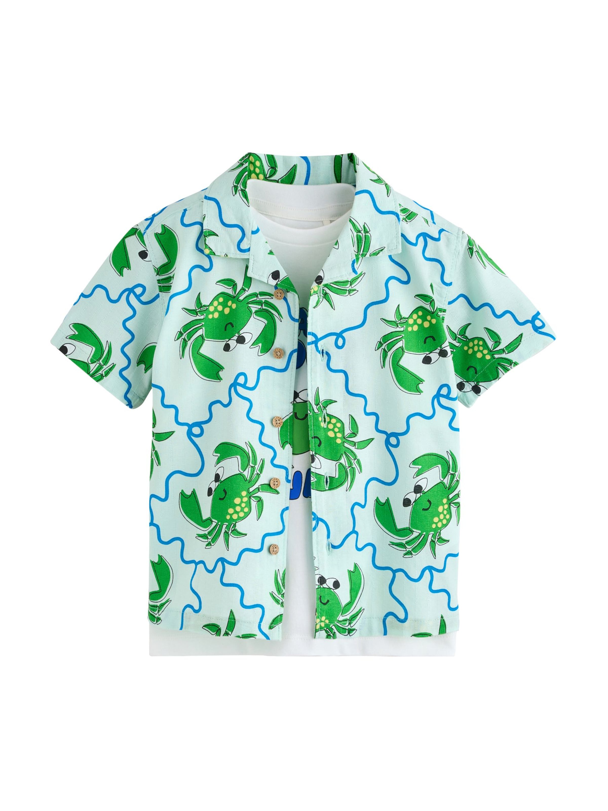 Next Košile – modrá: přední strana