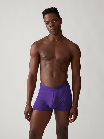 ARMEDANGELS Boxershorts ' RICAARD ' in Lila: voorkant