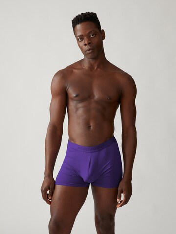 ARMEDANGELS Boxer shorts ' RICAARD ' in Purple: front