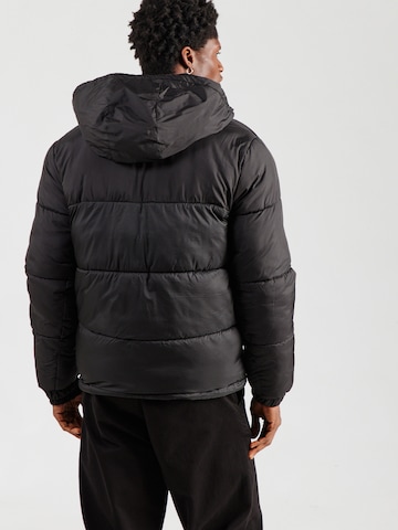 JACK & JONES Winter Jacket 'JCOUnion' in Black