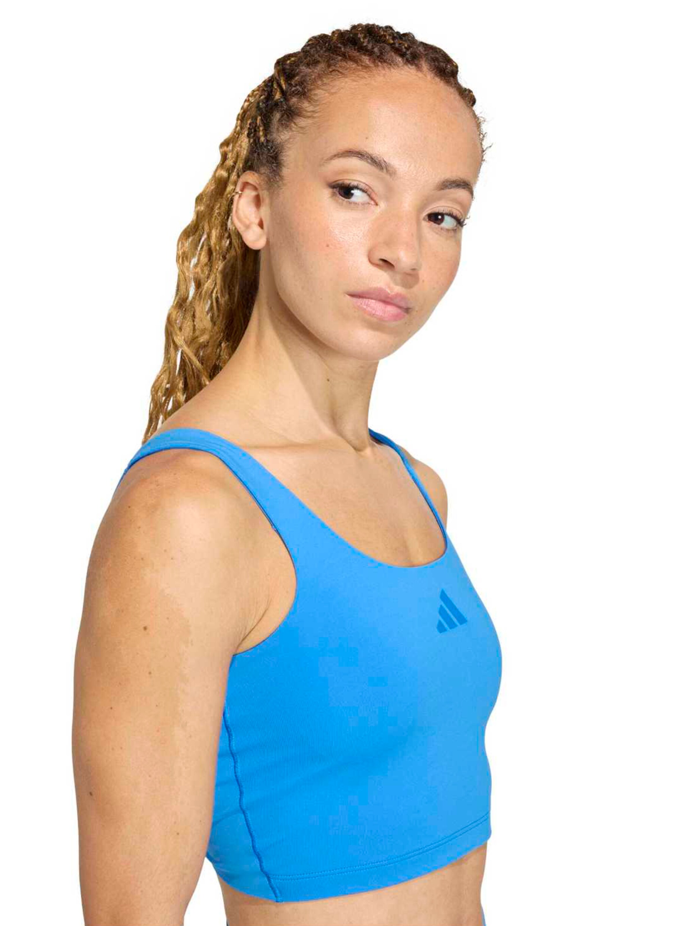 ADIDAS PERFORMANCE Bralette Sports bra 'Power' in Blue