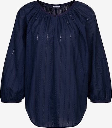 SEIDENSTICKER Blouse in Blauw: voorkant