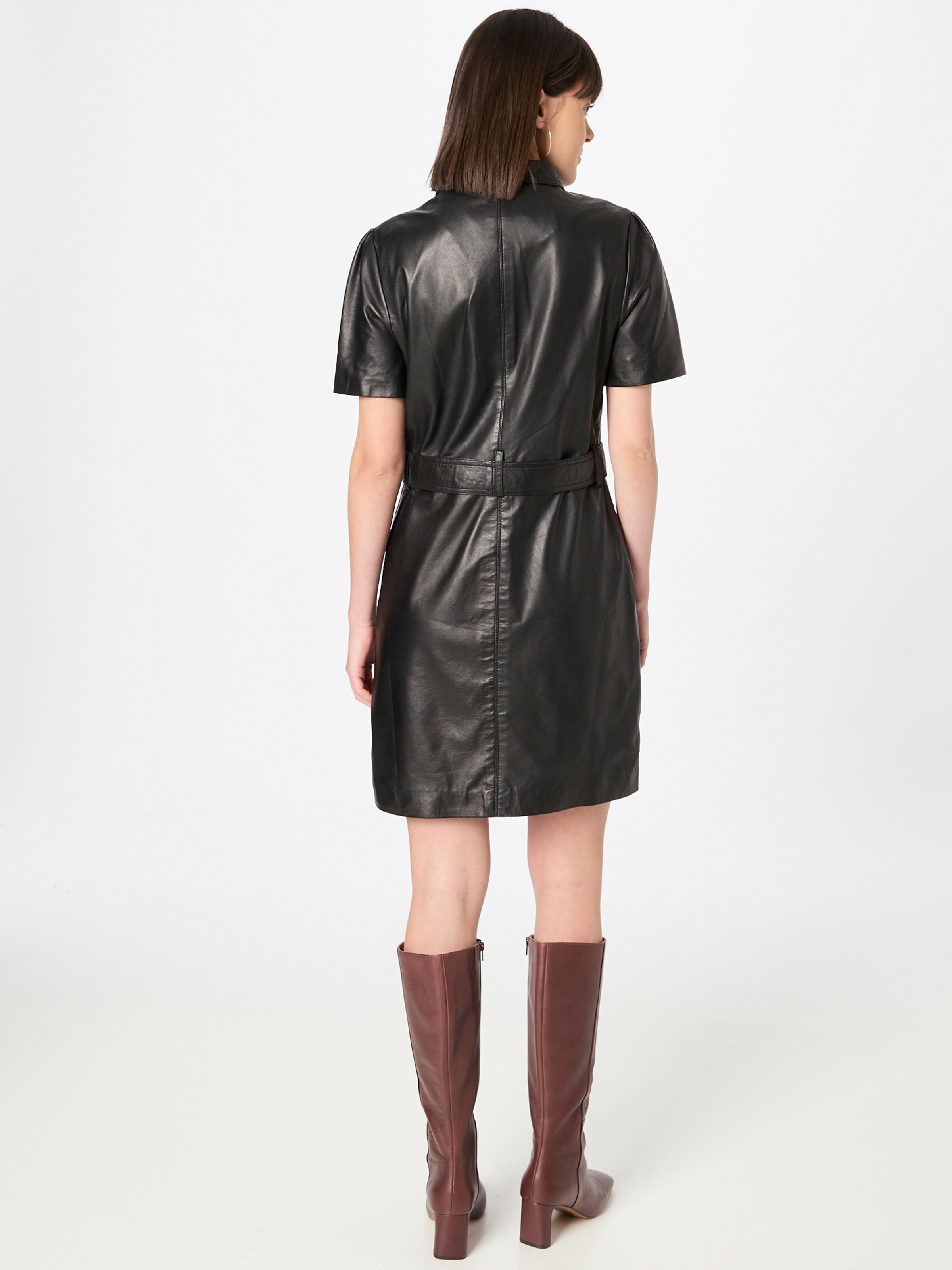 Frauen Kleider Goosecraft Kleid 'Monday' in Schwarz - XW74315
