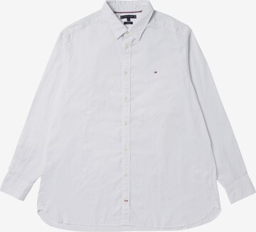 Tommy Hilfiger Big & Tall Regular fit Button Up Shirt in White: front