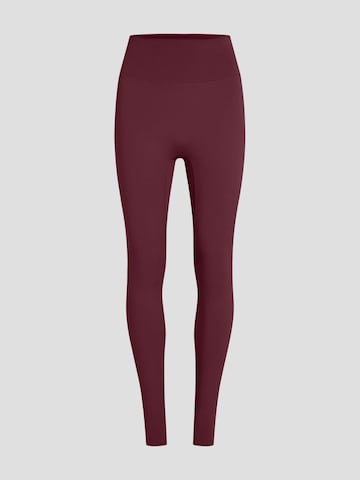 YO-GAYA Skinny Leggings in Red: front