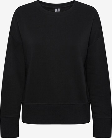 PIECES Sweatshirt 'STELLA' in Zwart: voorkant