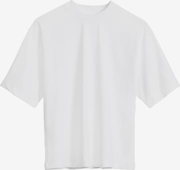 NINE TO FIVE T-Shirt 'Medo' in Weiß: predná strana