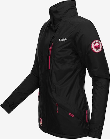 MARIKOO Weatherproof jacket 'Rabeaa' in Black