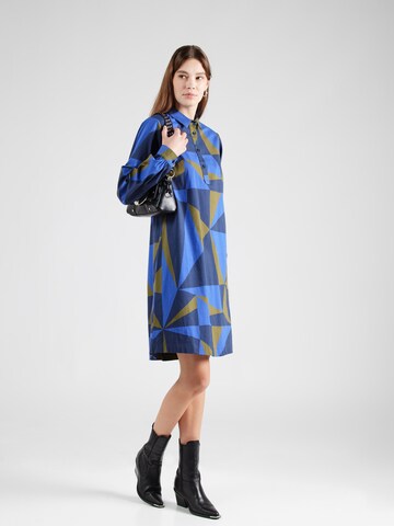 Danefae Shirt Dress in Blue: front