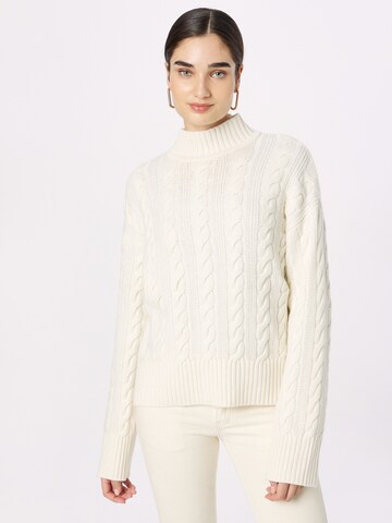 Pullover 'MIRELLA' di SELECTED FEMME in bianco: frontale
