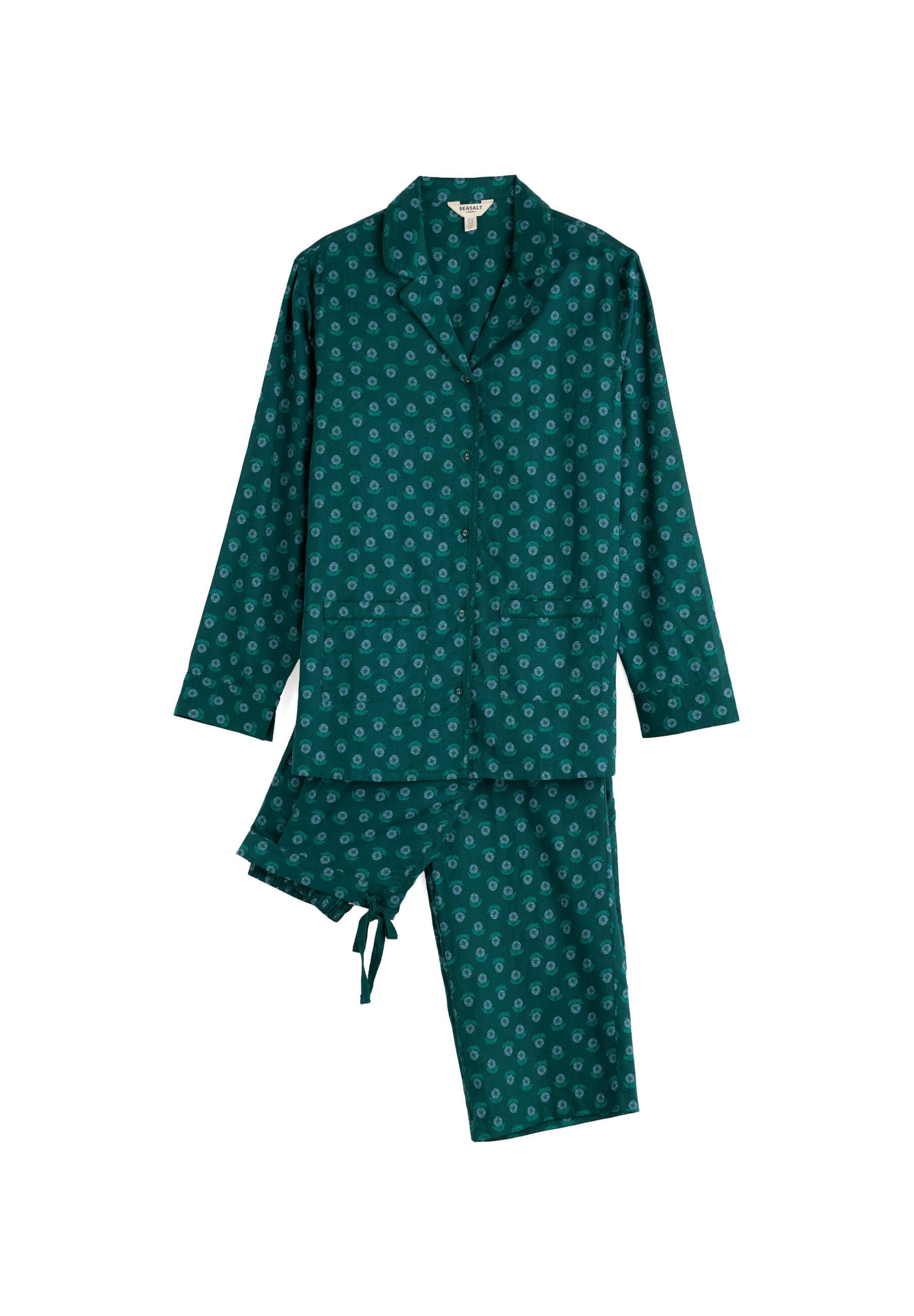 Pyjama Seasalt Cornwall en bleu : devant